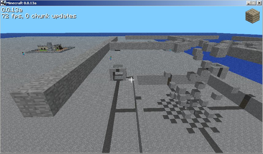 Java Edition Classic 0.0.15a (Multiplayer Test 1) – Minecraft Wiki