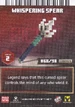Whispering Spear Card Back MCDA