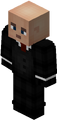 Searge's skin in Minecraft.