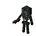 Wither skeleton basic attack.