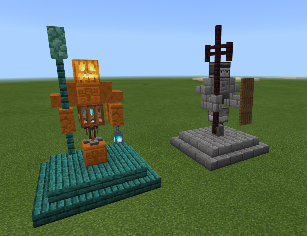 Minecraft: How To Make An Ender Chest Statue 