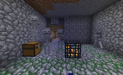 A monster room full of skeletons without bows.