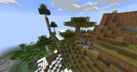 When savanna meets the snow.