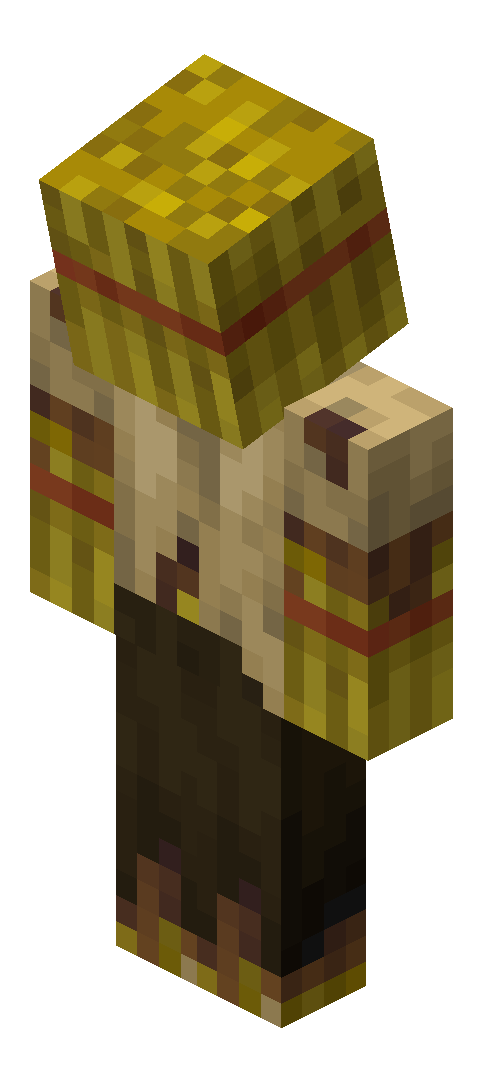 Boneco do minecraft png