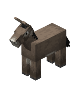 A donkey.