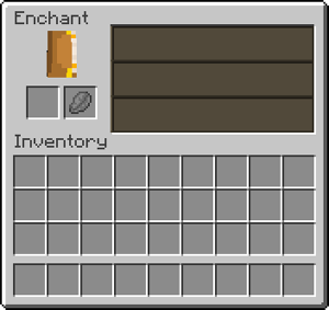 Enchanting Table GUI