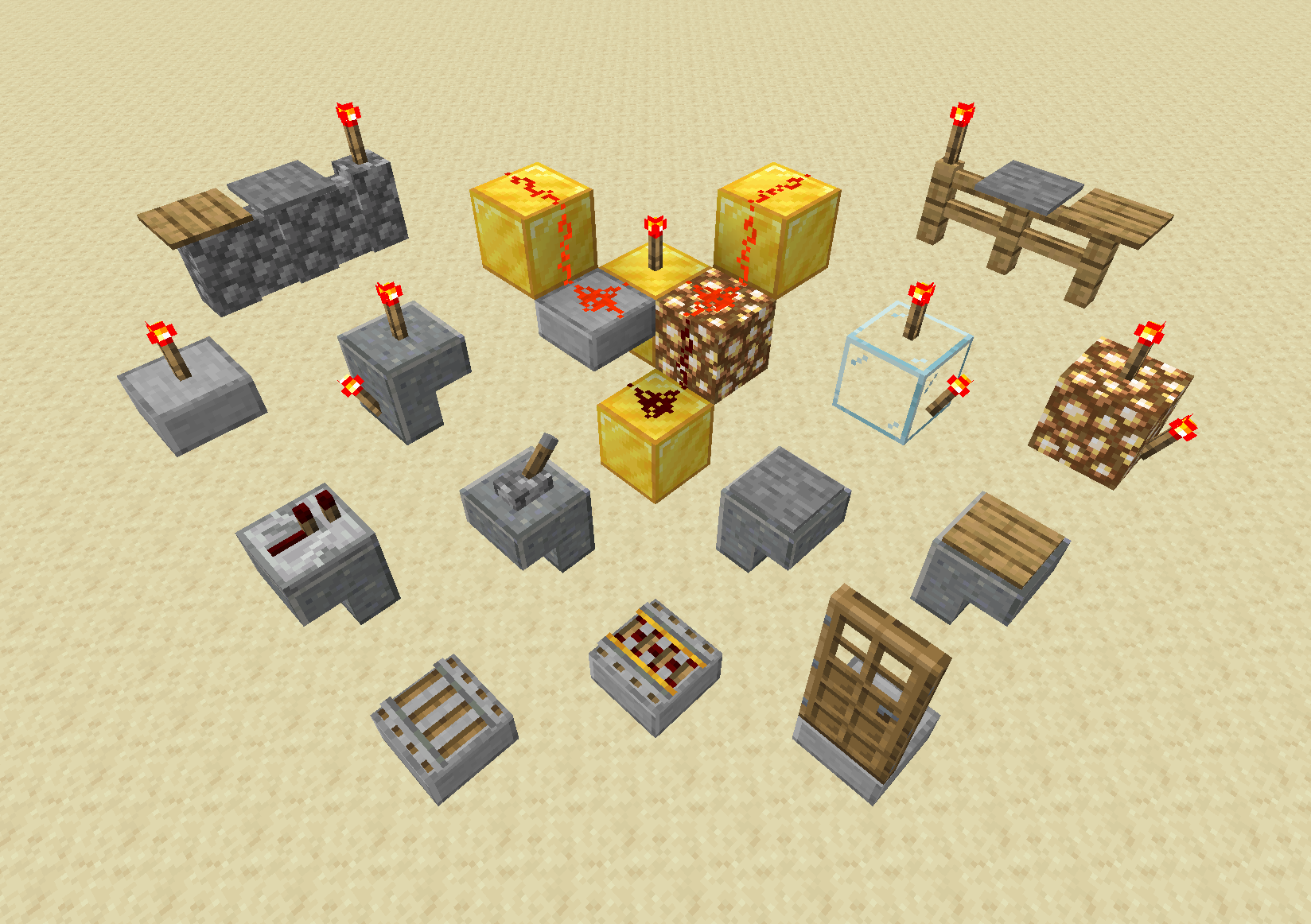 Redstone Components Minecraft Wiki