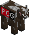 A cow from the PC Gamer Demo, with an exclusive texture.