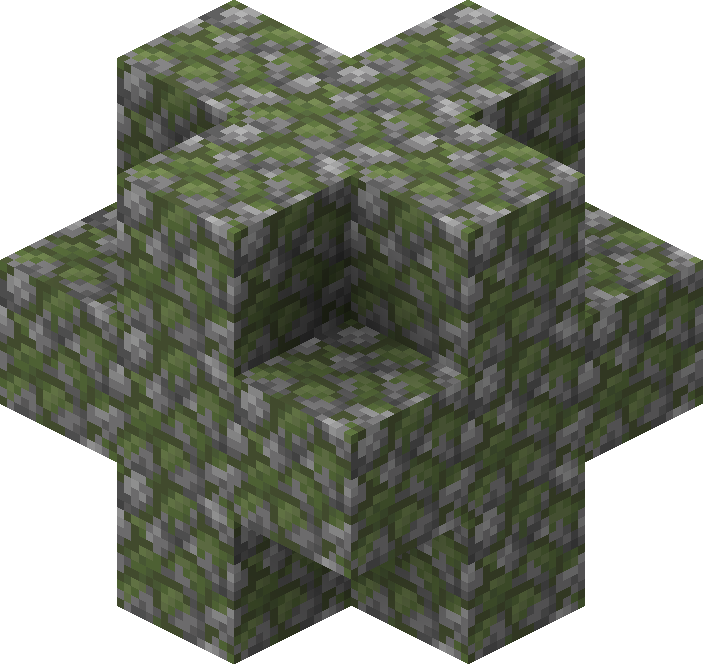 mossy cobblestone texture