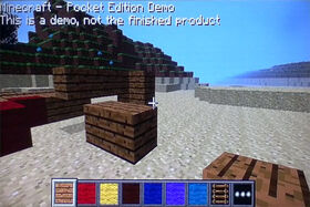 Pocket Edition Demo Official Minecraft Wiki