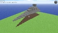 An "Imperial Star Destroyer".