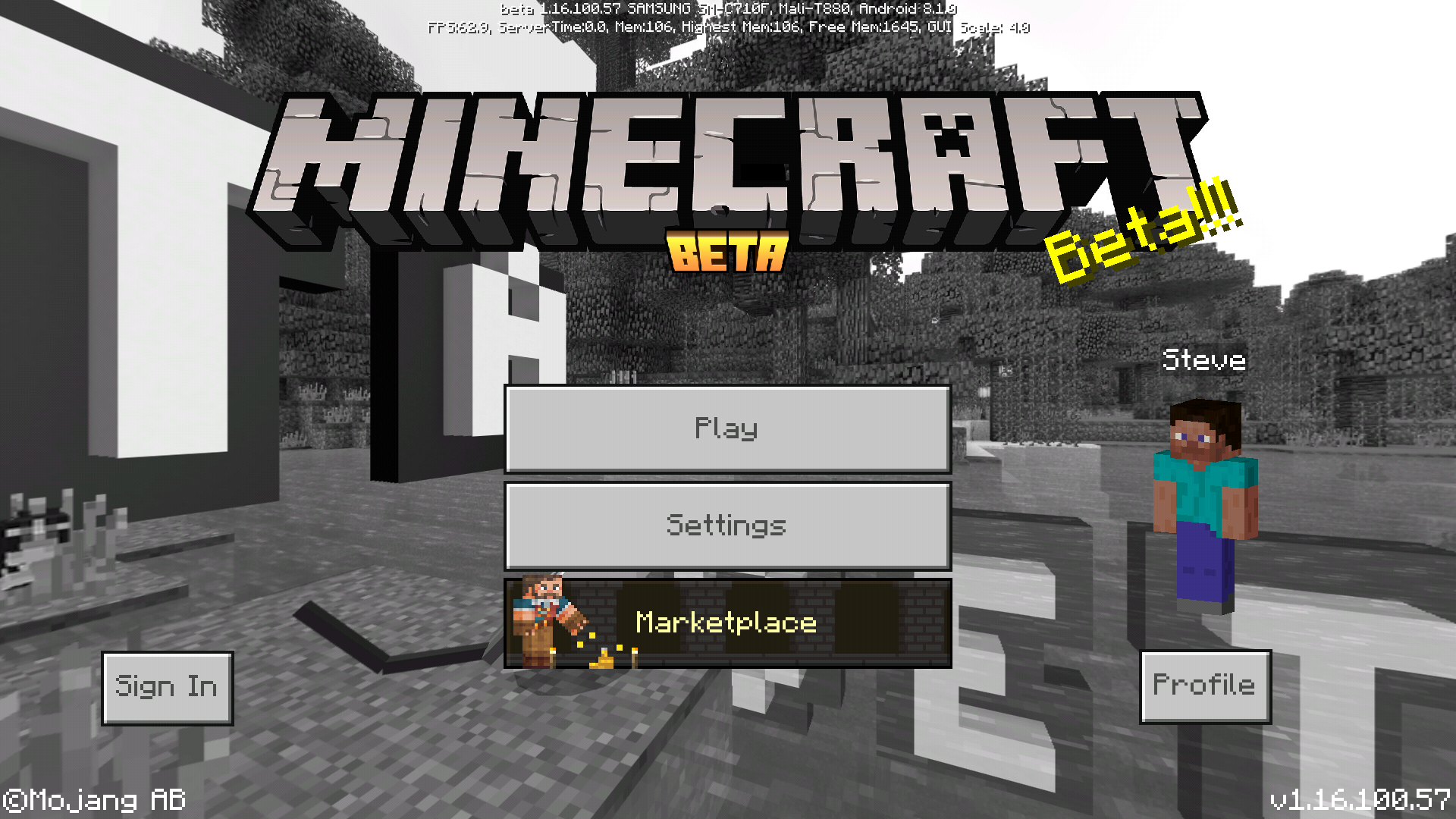 Bedrock Edition Beta 1 16 100 57 Official Minecraft Wiki
