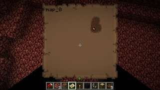 Мапа в нижньому світі, стрілка почне повертатися, як в y mode="pa