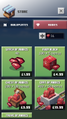 Rubies in the store.
