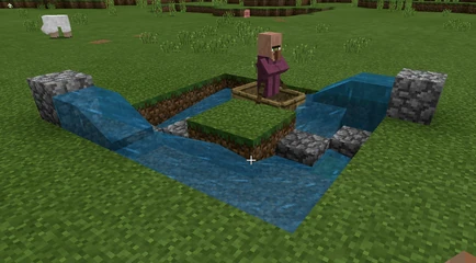 Wide-channel AFK pool