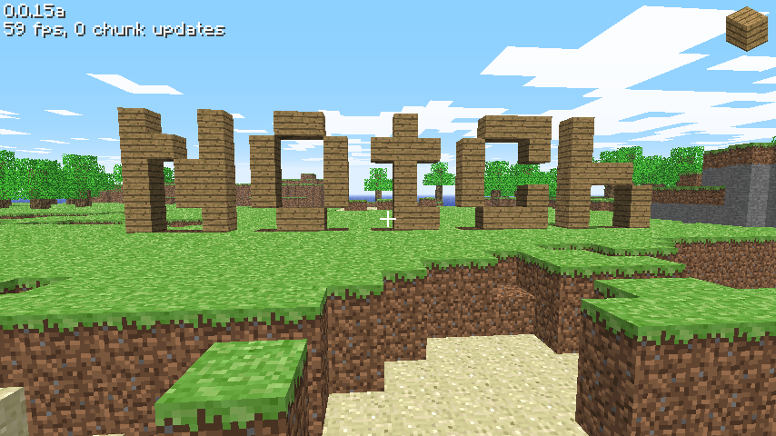 Java Edition Classic 0.0.15a (Multiplayer Test 1) – Minecraft Wiki