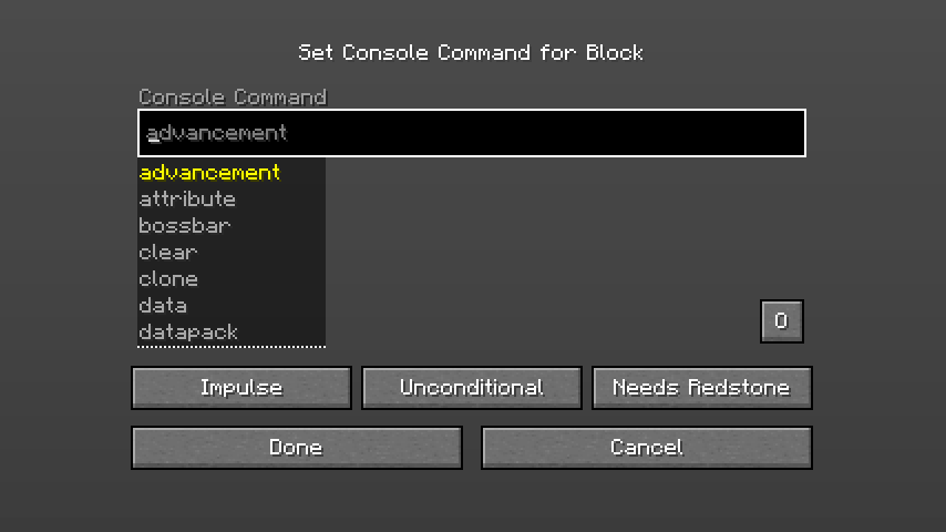 Minecraft : liste de commande, blocs de commandes - Millenium