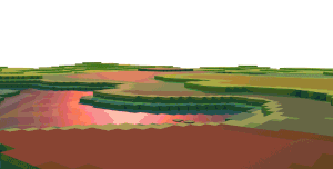 The process of the prior concept art being made.