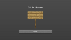 Oak Sign GUI