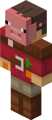 Pig Whisperer, a skin dressed as a pig featured in the Builders and Biomes skin pack.