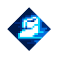 Tempo Theft's enchantment icon.
