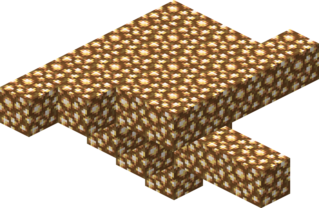 A glowstone blob