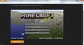 The Minecraft Webpage with the version. (Demo mode)