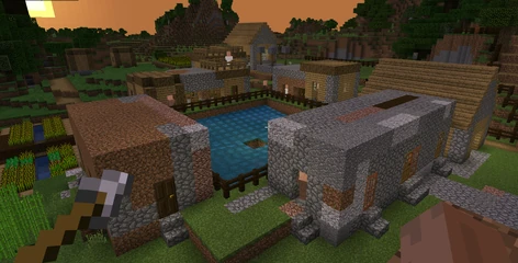 Second iron golem farm village