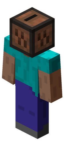 Mine Blocks - Herobrine skin by Oscar