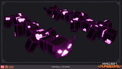 I built the Vengeful Heart of Ender from Minecraft Dungeons! : r