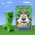 Promotional artwork for a Minecraft collaboration with Kellogg’s Frosted Flakes.