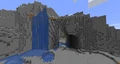Huge cliffside generated in mountains biome.