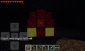 A nether reactor after activation in 0.5.0, with the gold blocks still retrievable.