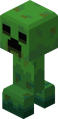 A creeper as it appears in Minecraft Legends.