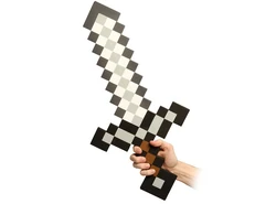 Foam replica of an iron sword.