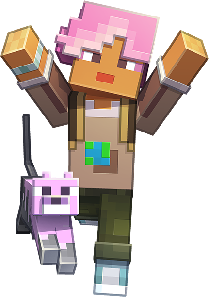 My minecraft earth skin!