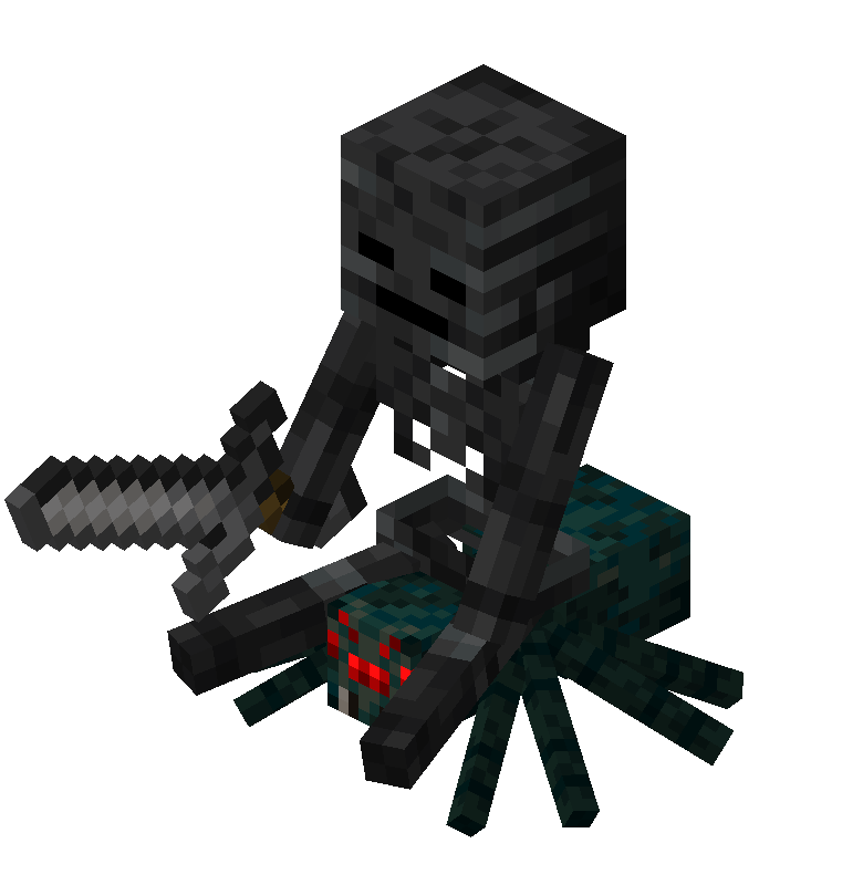 wither skeleton jockey minecraft