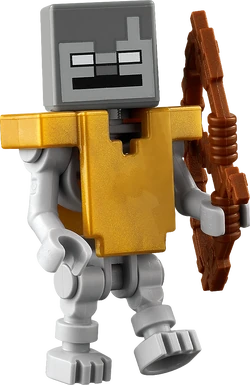 Esqueleto-errante do LEGO Minecraft.