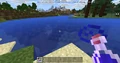 First image of fish mobs in Bedrock Edition.