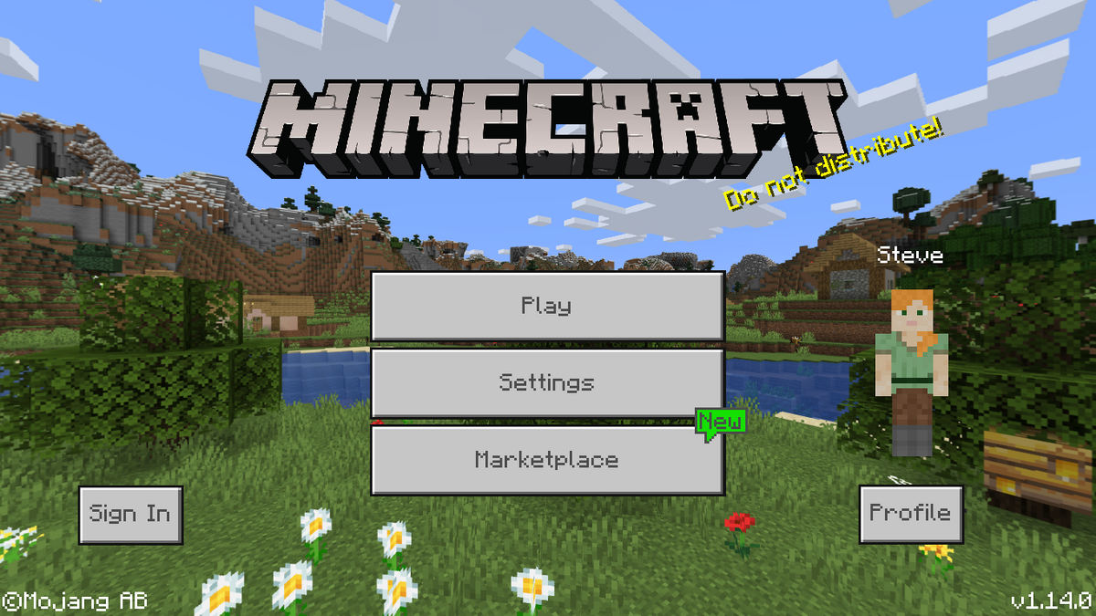 Minecraft Pocket Edition (PE) 1.14 Version History