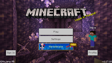 Minecraft - 1.17.10 (Bedrock) – Minecraft Feedback