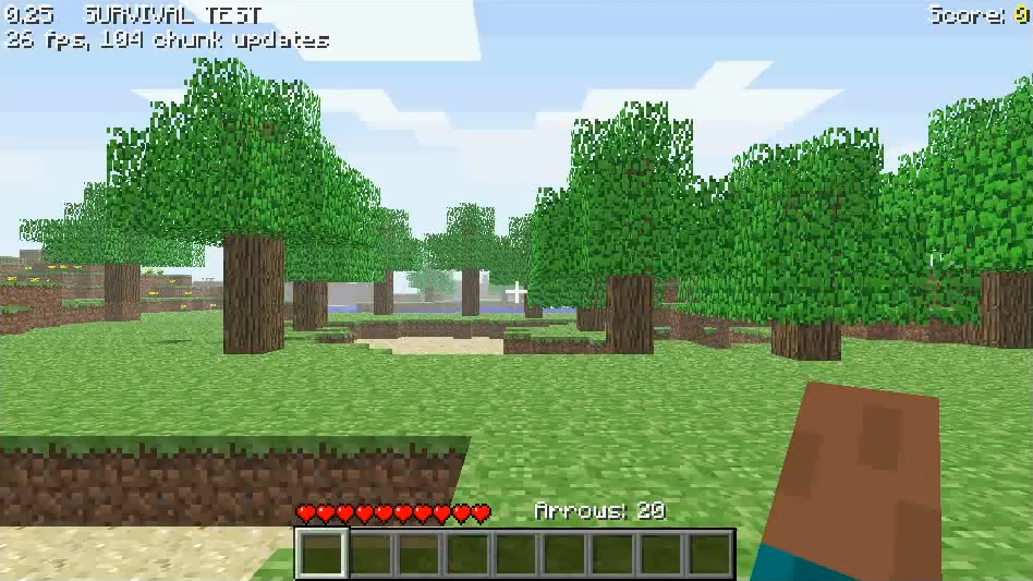 Proto:Minecraft: Java Edition/Classic/Survival Test - The Cutting