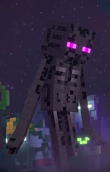 minecraft enderman mouth open