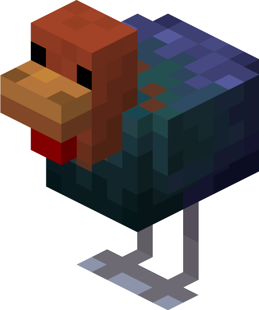 bronzed chicken (minecraft earth) Minecraft Mob Skin