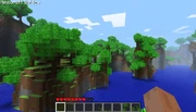 The first image of Spooner's trees in vanilla Minecraft.