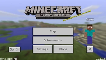 Pocket Edition 1.1.0.5