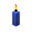Blue Candle (lit) JE2