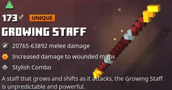 The growing staff within the inventory.