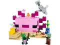 LEGO Minecraft Axolotl House set.