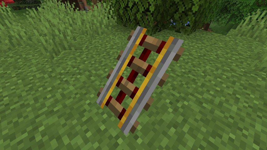 Minecraft Powered Rail Recipe 